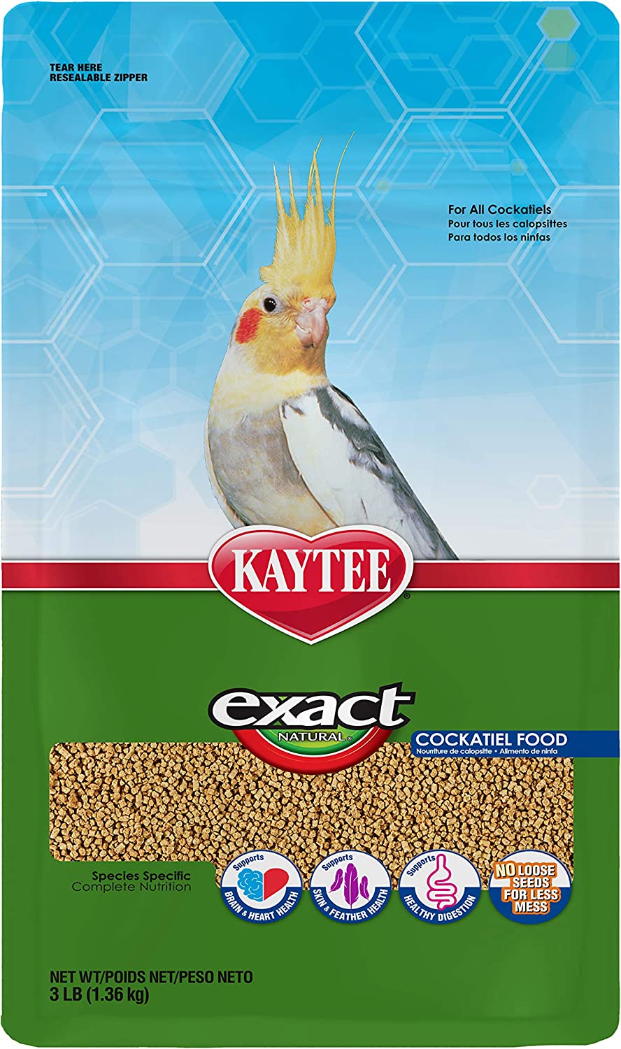 Kaytee Exact Natural Bird Food for Cockatiels