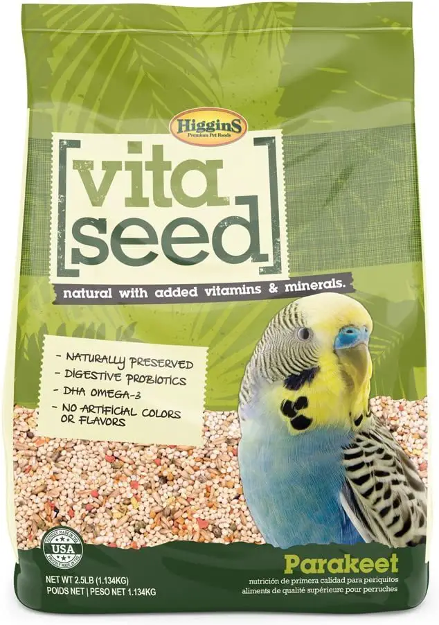 Higgins Vita Seed Parakeet Food