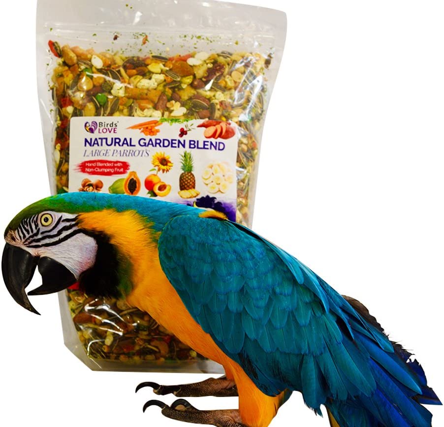 Birds LOVE All Natural Garden Blend Bird Food for Parrots